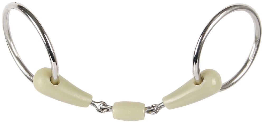 Mors 2 anneaux pomme double