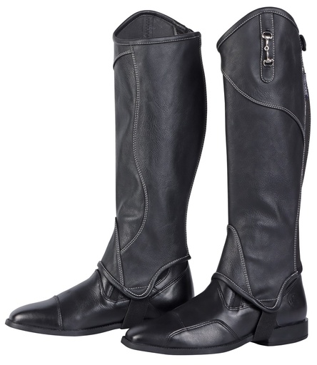 Mini-chaps peu courtes et larges