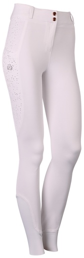 Pantalon d'équitation EQS Bordeaux Full Grip - Femme