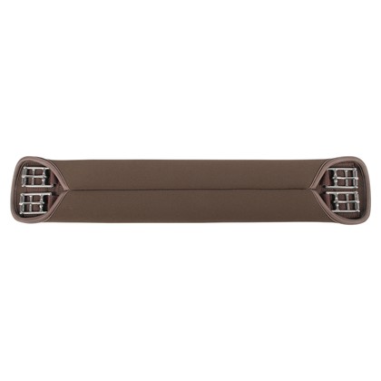Sangle de dressage Néoprène Lisse Marron