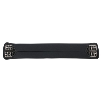Sangle de dressage Néoprène Lisse Noir