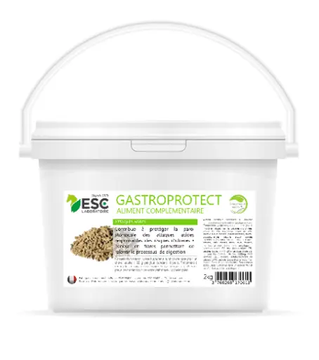 [3760268172761] GASTRO PROTECT - Estomac sensible cheval - Complément enrichi à base de plantes