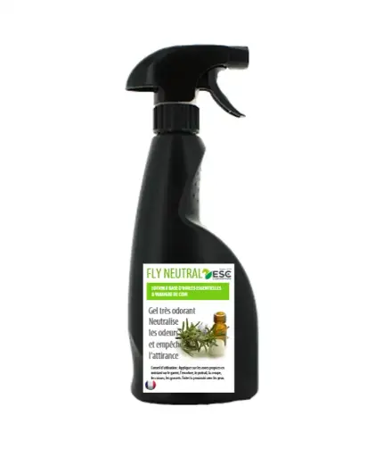[3760268170705] FLY NEUTRAL SPRAY - Lotion insectes cheval - À base d’huiles essentielles