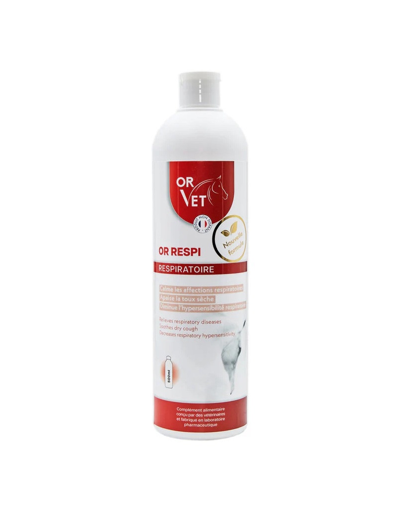 [AR00080] OR-RESPI Flacon de 500 ml Aliment complémentaire antitussif et protecteur de l'hyper sensibilité respiratoire