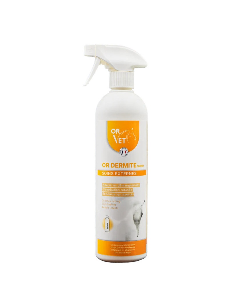 [AR00030] OR-DERMITE SPRAY flacon de 500 ml Spray pour le traitement de la Dermite Estivale